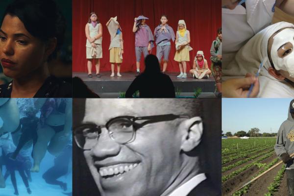 header of the movie posters for some of the films that will be screened