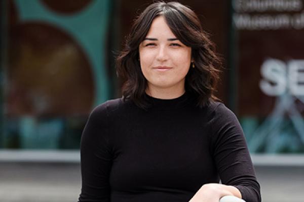 History of Art Department alumna Abby Diaz
