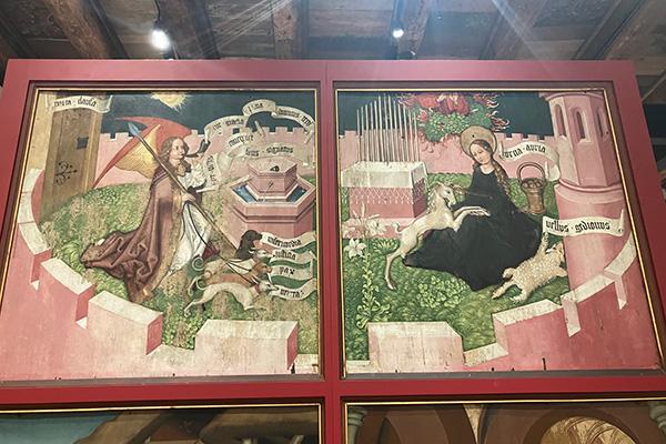 Martin Schongauer's Altarpiece of the Dominicans, painted circa 1480