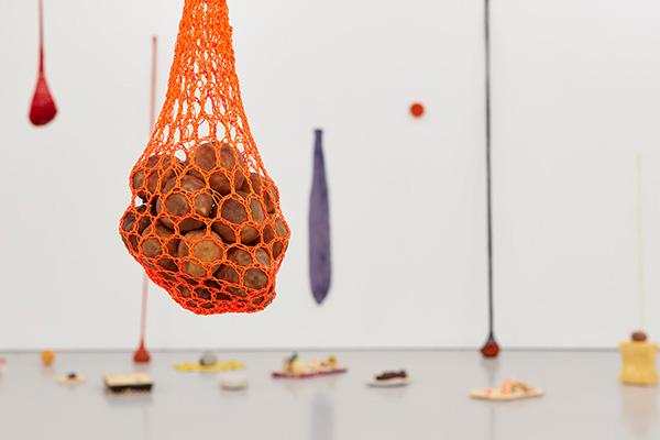 An installation view of a work by the artist Veronica Ryan
