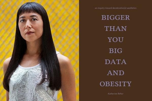 Katherine Behar with book cover