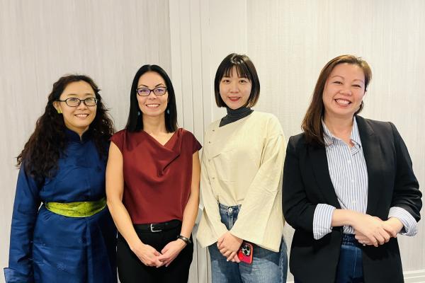 Namiko and her mentees