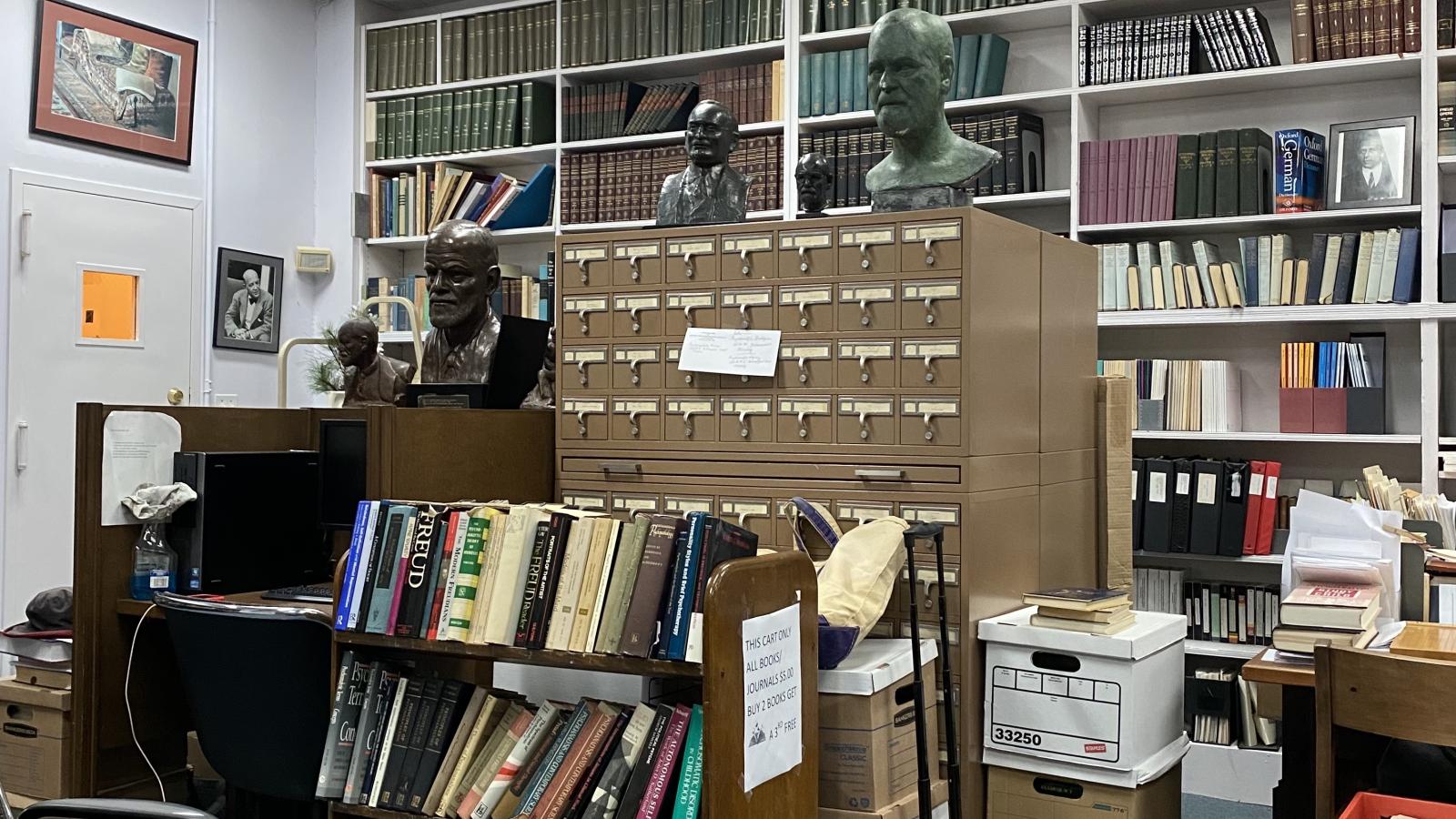 The library of the New York Psychoanalytic Society and Institute