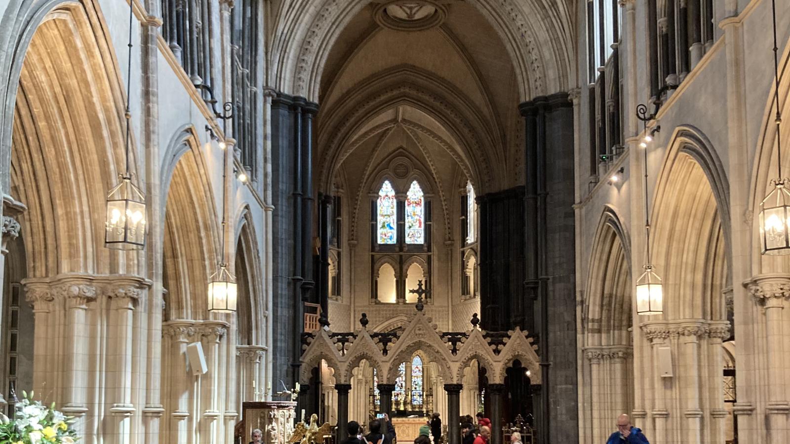 inside of cathedral