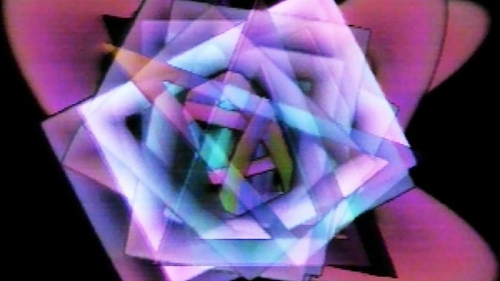 Still image from John Sanborn and Dean Winkler, Act III, 1983, 6:30 min, color, sound