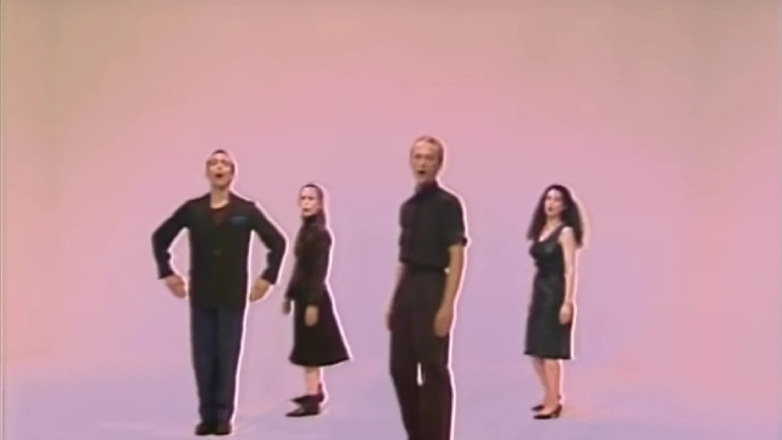 Still image from Meredith Monk and Ping Chong, Turtle Dreams, 1983, 28 min, color, sound