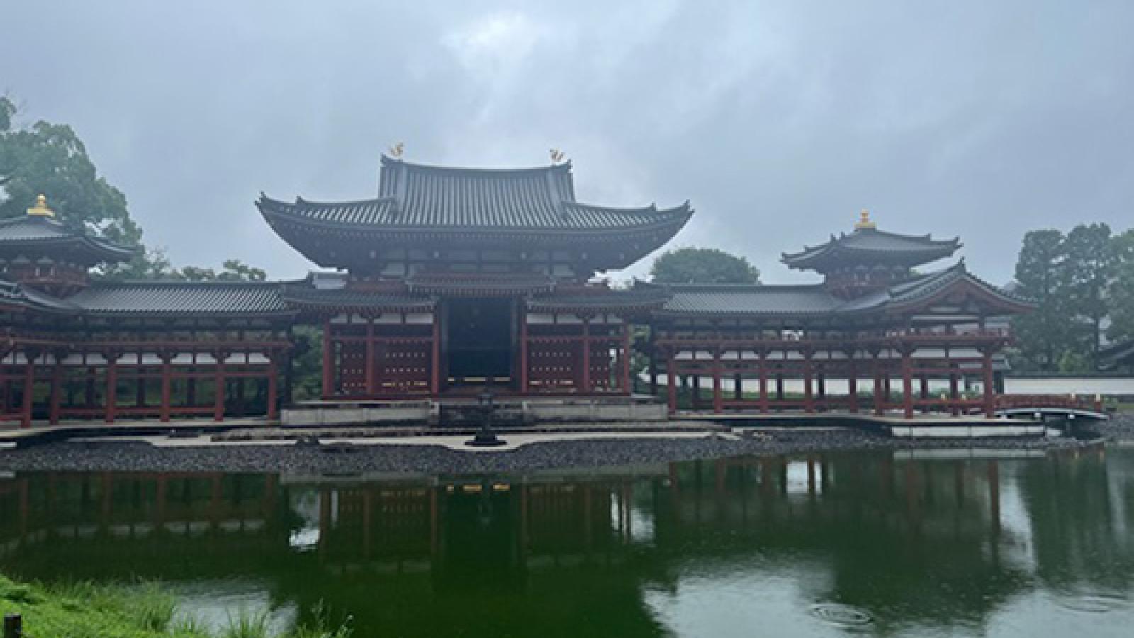 Byodoin in Uji architecture in Japan