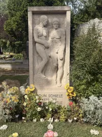 Egon Schiele memorial site.